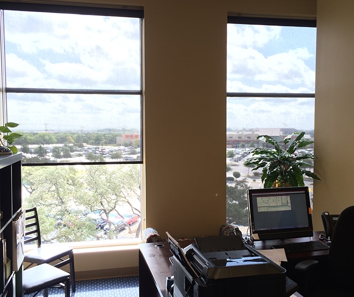 Office Solar Custom Shades